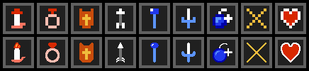 Dungeon Item Box Icons Part 2