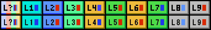 Overworld Level Icons